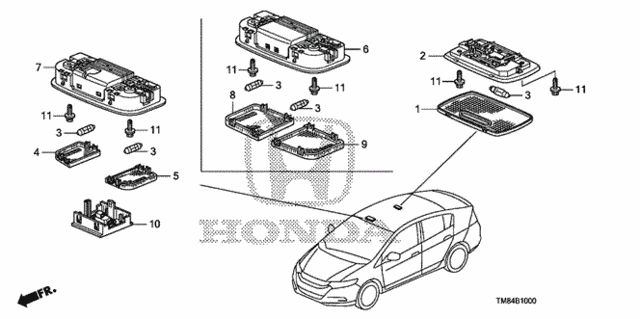 Interior Light for 2014 Honda Insight #0