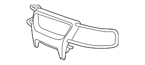 2L2Z8307AAA - Body: Brush Guard for Ford: Explorer Image