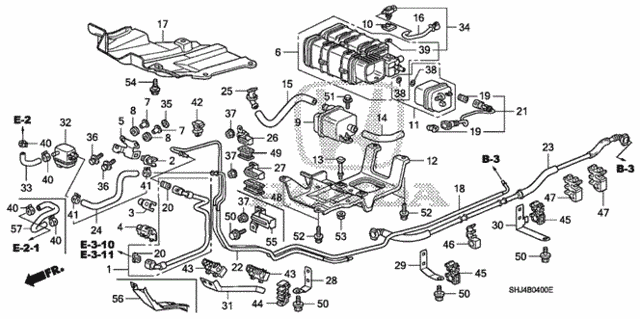 Fuel Pipe (1) for 2008 Honda Odyssey #0