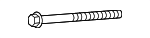 6104210AA - Electrical: Alternator Bracket Bolt for Mopar Image