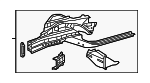 5371050900 - Body: Fender Apron Assembly for Lexus Image