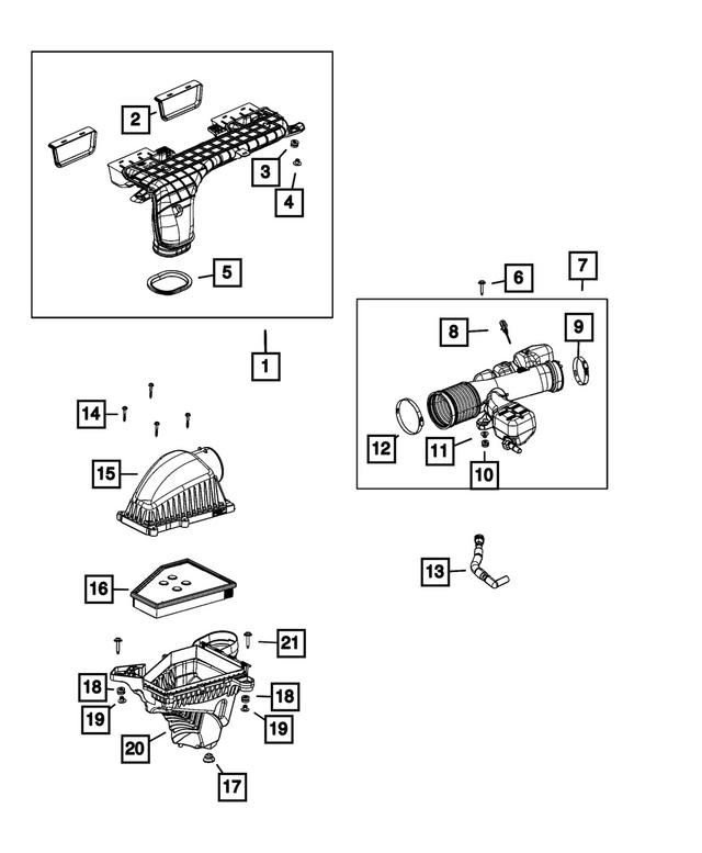 « 6105177AA – Fuel and Accelerator Pedal : Durite Collier pour Mopar Image »