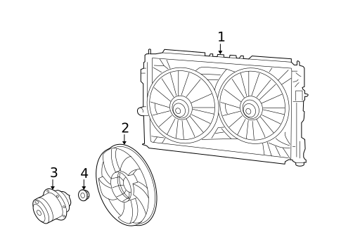 Cooling Fan for 2010 Chrysler Sebring #0