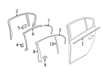 7146957034 - Body: Cover Molding Clamp for BMW: 323i, 325i, 325xi, 328i, 328i xDrive, 328xi, 330i, 330xi, 335d, 335i, 335i xDrive, 335xi, 525i, 525xi, 528i, 528i xDrive, 528xi, 530i, 530xi, 535i, 535i xDrive, 535xi, 545i, 550i, M3, M5, X1, X3, X4, X5 Image