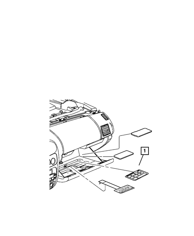 5108001AB - Labels: Air Bag Warning Label for Mopar Image image