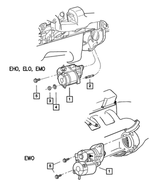 271506 - Electrical: Hex Nut for Mopar Image