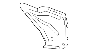 2020-2025 GM Wheelhouse Panel 85611554 GM | GMPartsDirect.com