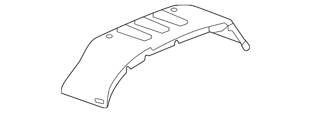 2020-2025 GM Wheelhouse Panel 85537381 GM | GMPartsDirect.com