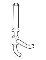 1R3Z3A713BA - Steering: Lower Return Hose for Ford: Mustang Image