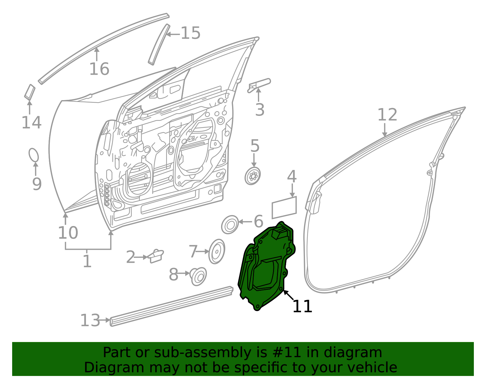2023-2025 Toyota bZ4X Access Cover 67831-0R120 | Grieco Toyota Parts