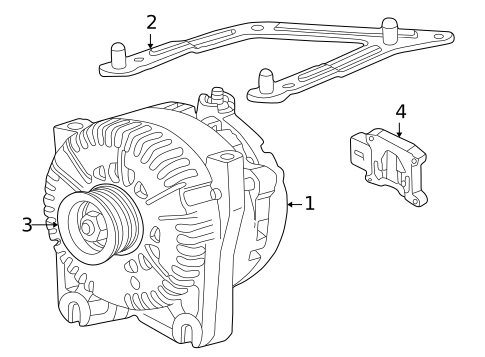Alternator for 2005 Lincoln Aviator #0
