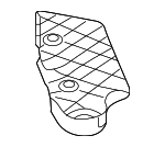 7L0501560A - Suspension: Front Shield for Audi Image