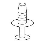 N10608401 - Suspension: Front Shield Rivet for Audi Image