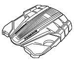 95B103925M - : Engine Cover for Porsche: Macan Image