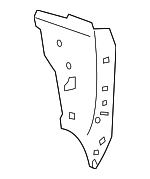 6173553060 - Body: Inner Panel for Lexus: IS300, IS350, IS500 Image