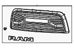 6MH50TZZAA - Body: Grille for Ram: 2500, 3500 Image