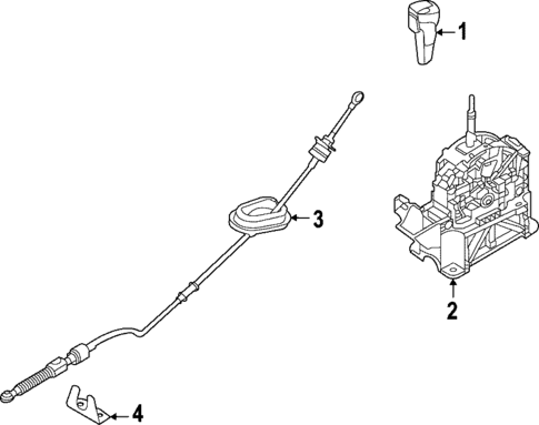 Gear Shift Control for 2021 Nissan Sentra | OEM Parts Online