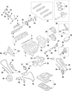 6M103323K - : Shaft Bearings for Audi Image