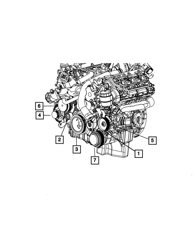 5175811AB - Cooling: Alternator Pulley for Mopar Image