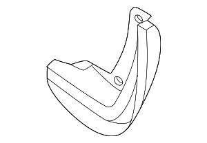86842T1000 - : Mud Guard for Hyundai Image