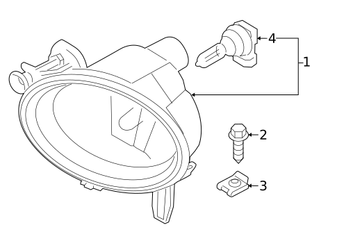 Fog Lamps for 2017 BMW 340i GT xDrive #0