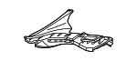 9J1807347AAOK1 - Body: Bumper Cover Bracket for Porsche Image