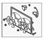 AJ5115025D - : Fan Assembly for Mazda: MPV Image
