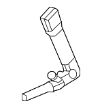 72119119540 - : Buckle End for BMW: X3, X5, Z4 Image