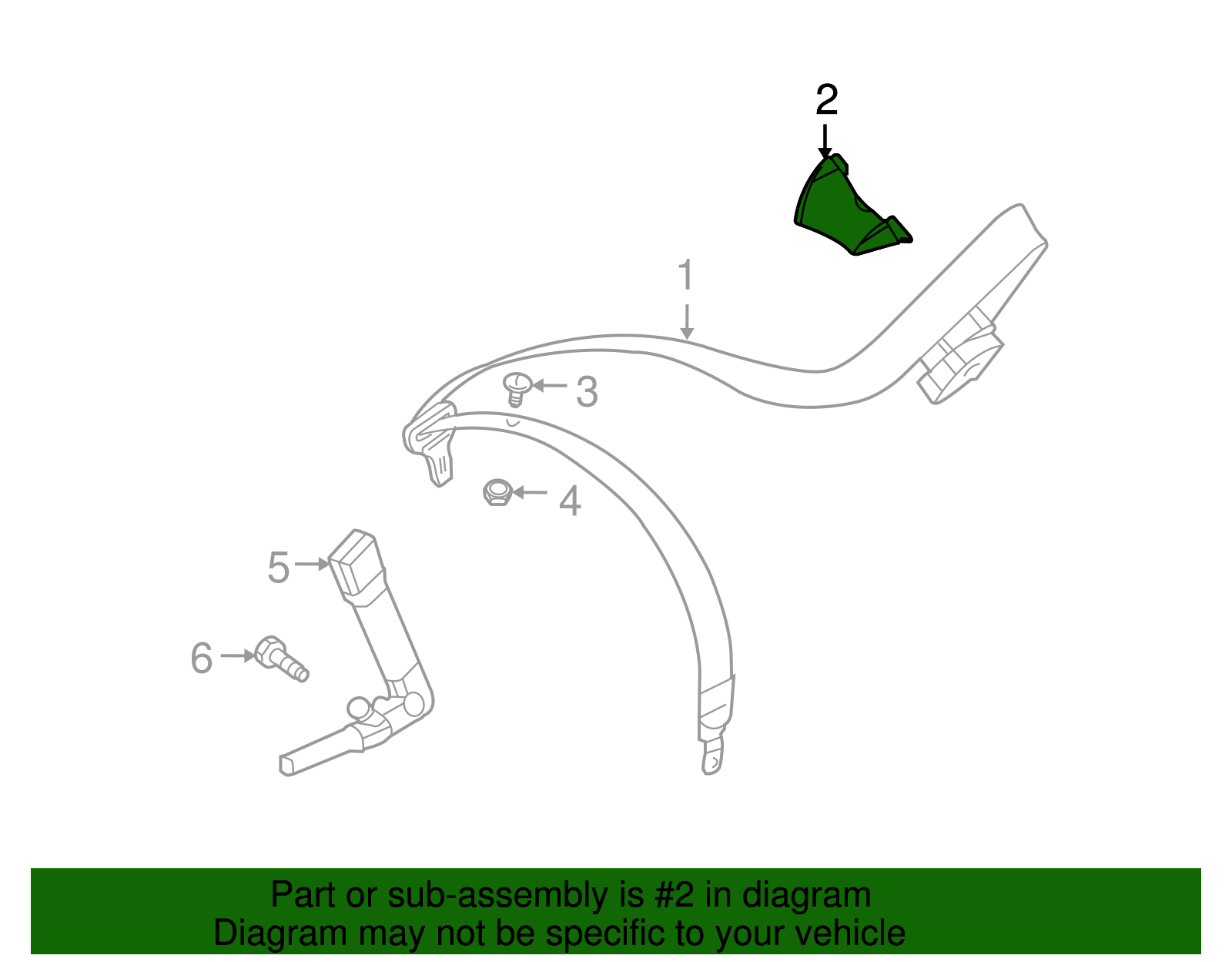 Seat Belt Guide - BMW (72117145257)