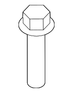 934021002508 - Suspension: Stabilizer Bar Bolt for Honda: Odyssey Image