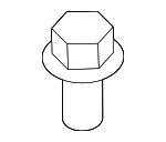 90110SE7000 - Body: Reinforced Bracket Bolt for Acura Image