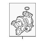 11657809863 - : 2009-2013 BMW X5 - Turbocharger for BMW: X5 Image