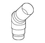 61667443278 - : Washer Fluid Reservoir Filler Pipe for Mini Image