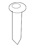 19123683 - Body: Headrest Guide for GM Image