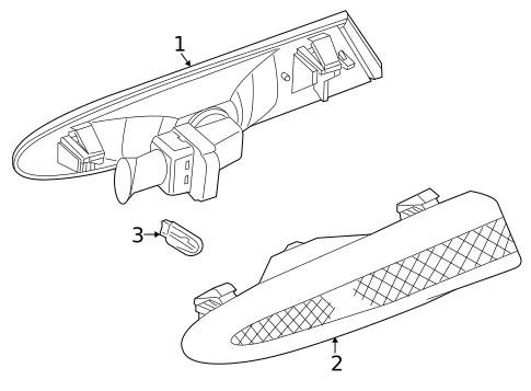 Side Marker Lamps for 2009 Jaguar Vanden Plas #0