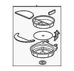 83823SHJA21 - Body: Storage Compartment for Honda: Odyssey Image