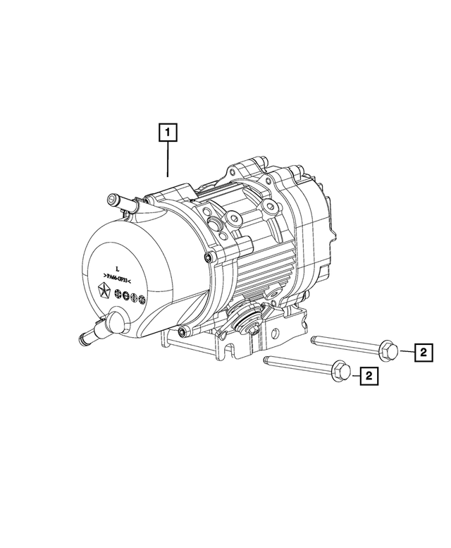 68529420AB - Steering: Power Steering Pump for Mopar Image