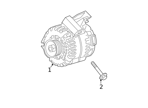 Alternator for 2006 Buick Rendezvous #0