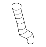 1718320290 - Body: Drain Hose for Mercedes-Benz Image