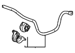 87862801 - Suspension: Stabilizer Bar for Acura: ZDX Image