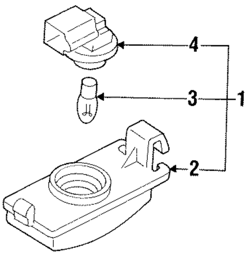 License Lamps for 2001 INFINITI G20 #0