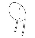 17797097008V56 - : Headrest                                 for Mercedes-Benz Image