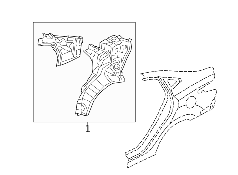 Inner Structure for 2014 Hyundai Accent #0