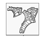 716011R310 - Body: Inner Quarter Panel for Hyundai: Accent Image