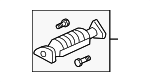 18160RCAA00 - Exhaust: Catalytic Converter for Acura Image