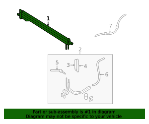 2007-2008 Hyundai Entourage Trans Cooler 25460-4D900 | MotorMotor