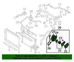 1999-2005 Volvo Engine Coolant Thermostat Housing 8636779 | OEM Parts ...