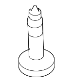 998720520 - Body: Sun-visor Screw for Mazda: 2, 3, 5, 6, CX-3, CX-30, CX-5, CX-50, CX-9, MX-30 EV Image