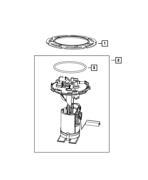 Fuel Pump and Sending Unit for 2015 Fiat 500L #0