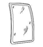 15012654 - Body: Movable Glass for Chevrolet: C1500, C2500, C3500, K1500 Pickup, K2500 Pickup, K3500 Pickup | GMC: C1500 Pickup, C2500 Pickup, C3500 Pickup, K1500 Pickup, K2500 Pickup, K3500 Pickup Image